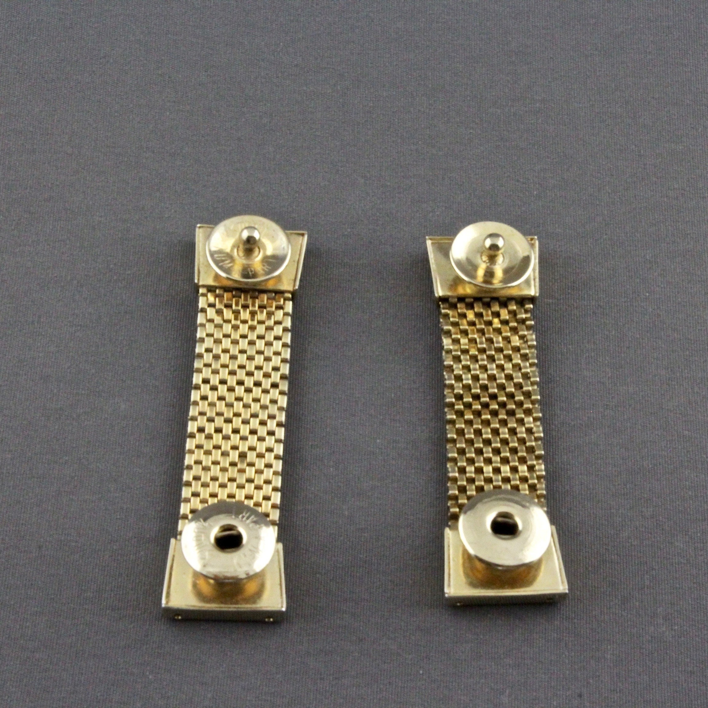 Fermoirs Kum-A-Part Remplis Or - Lettres M Ou W Gaufrées (CL29) - Occasion