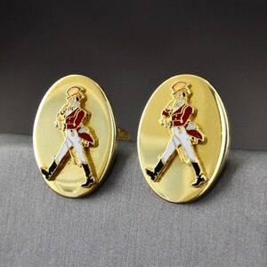 This is an authentic antique pair of cufflinks and is a sophisticated gift for him on your anniversary.