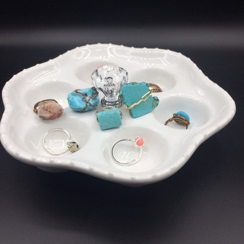 Turquoise wire wrapped ring