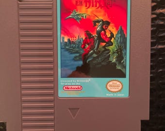 Shadow of the Ninja - NES Nintendo - 1990