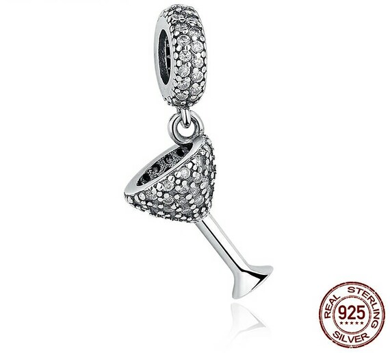 pandora charms cocktail glass pandora charms cocktail glass