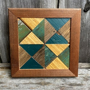 Hourglass quilt block, recycled barn, upcycle wood, historic boards, reclaimed pallet wood, handmade wall art, barn siding, 1800's trim