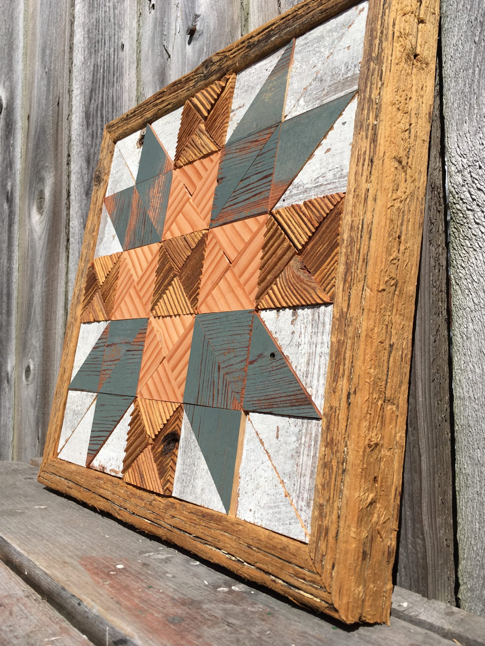 Fathers Choice Quilt Block Recycled Barn Wood Upcycle Wood Etsy