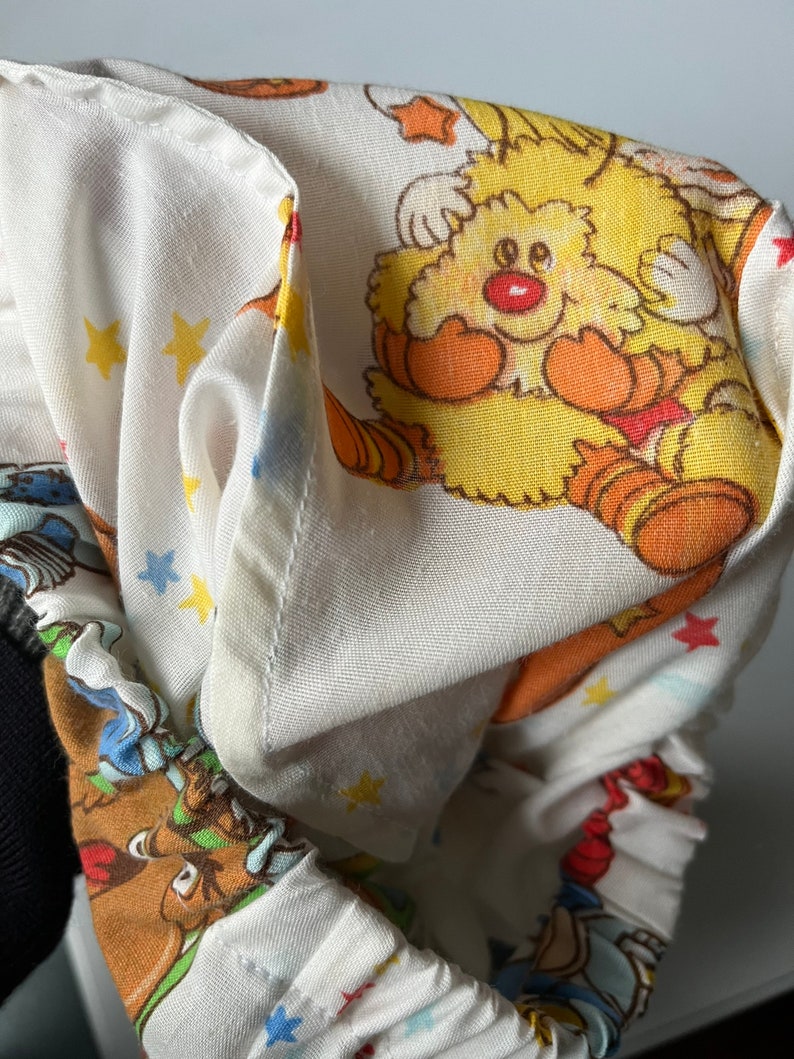 18-24 Month Vintage Rainbow Brite fabric 1983 baby jogger pants image 9