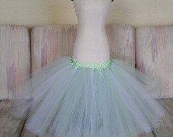 CLEARANCE SALE Mint and white tutu SALE