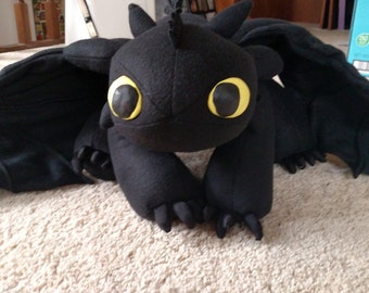 diy toothless plush