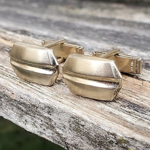 Vintage Abstract Cufflinks. Wedding Gift, Groom, Groomsmen Gift, Birthday, Anniversary, Dad.