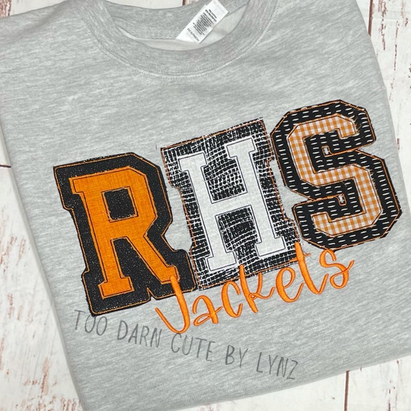 Applique Sweatshirt Etsy