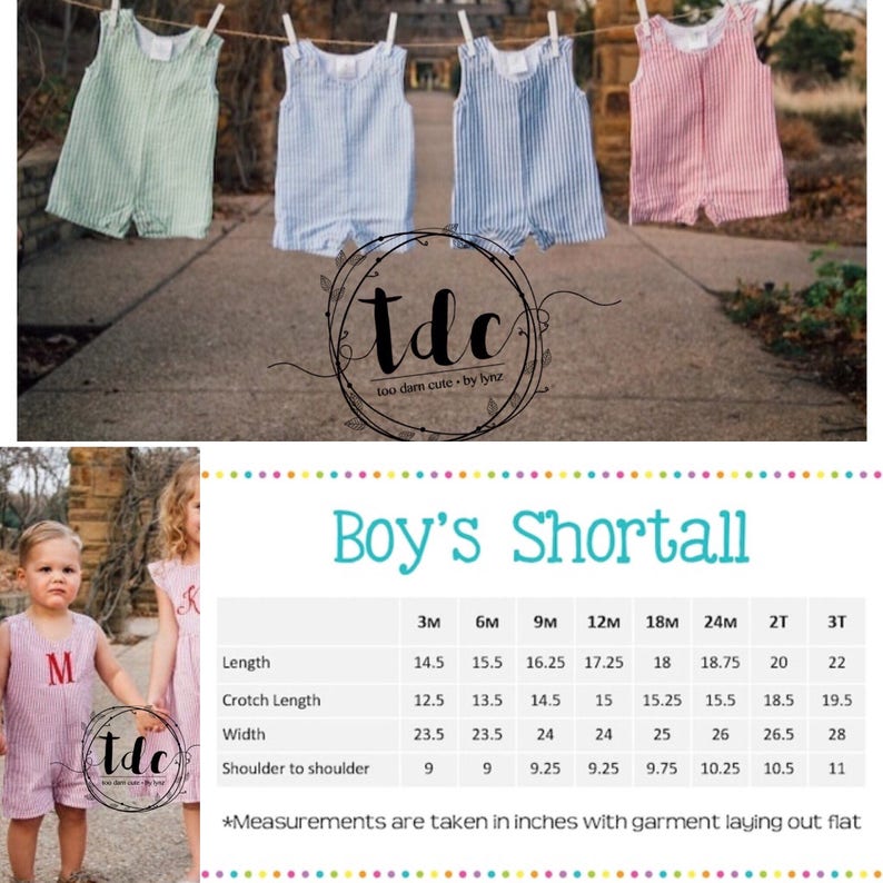 Boys Seersucker jon jon Shortall