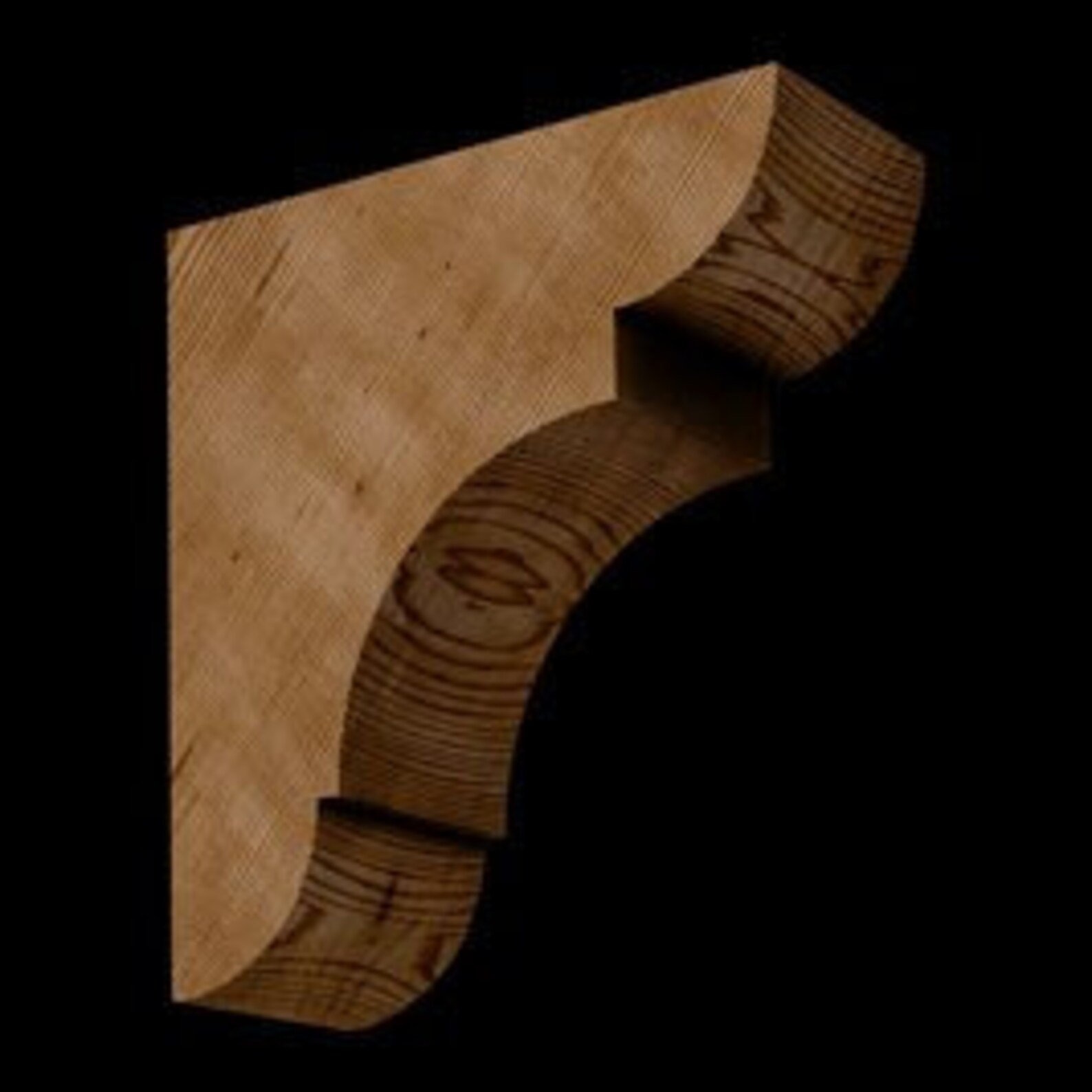 Wood Corbel Traditional small 3.5 width Etsy