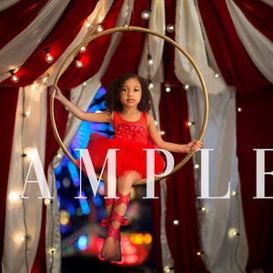Showman Circus Digital Backdrop