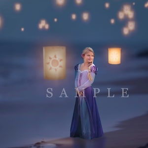 I See the Light Digital Backdrop & Lantern Overlay