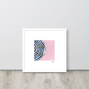 Beach Day Framed Art Print