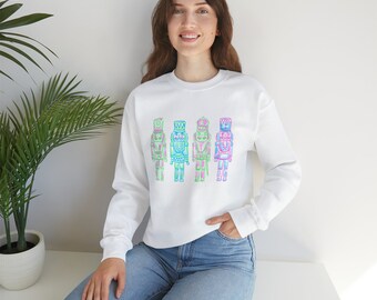 Nussknacker Lilly inspiriert Urlaub Heavy Blend ™ Crewneck Sweatshirt
