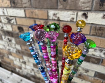 Beaded Garden Stakes/Fairy Wands