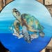 Hand Painted Sea Turtle (honu) Sign - Etsy