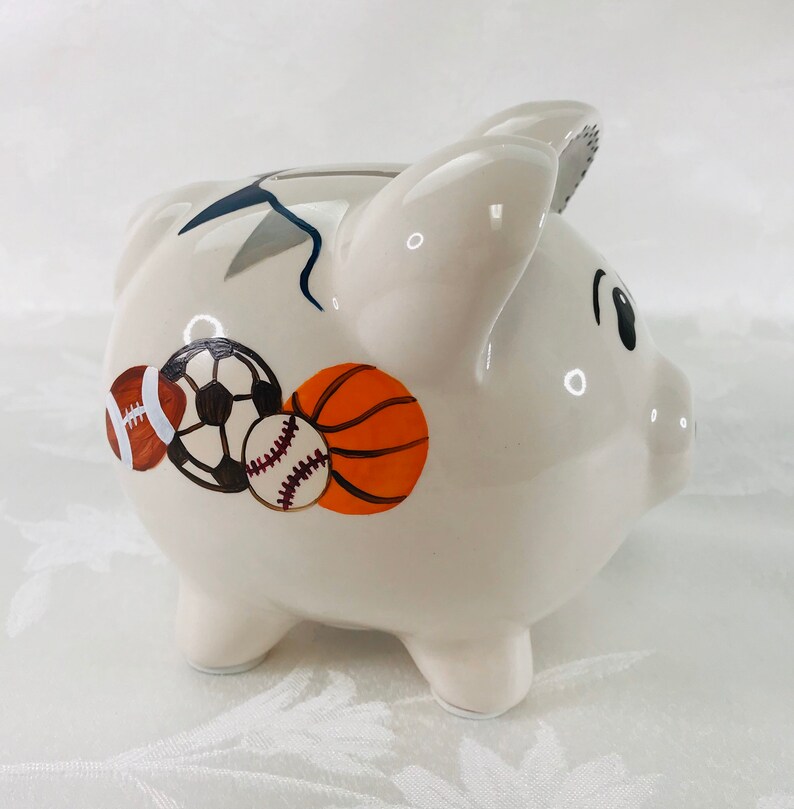 sports piggy bank