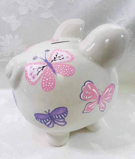 butterfly piggy bank