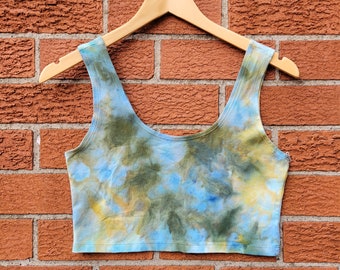 Tie Dye Crop Top- Size Large