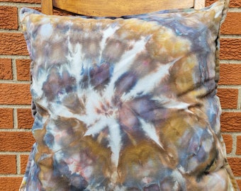 Tie Dye Pillow with Insert 20"x20"