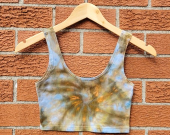 Tie Dye Crop Top- Size Extra Small