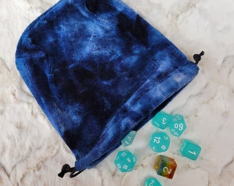 Ice Dyed Bamboo Velour Dice Bag | Stash Bag