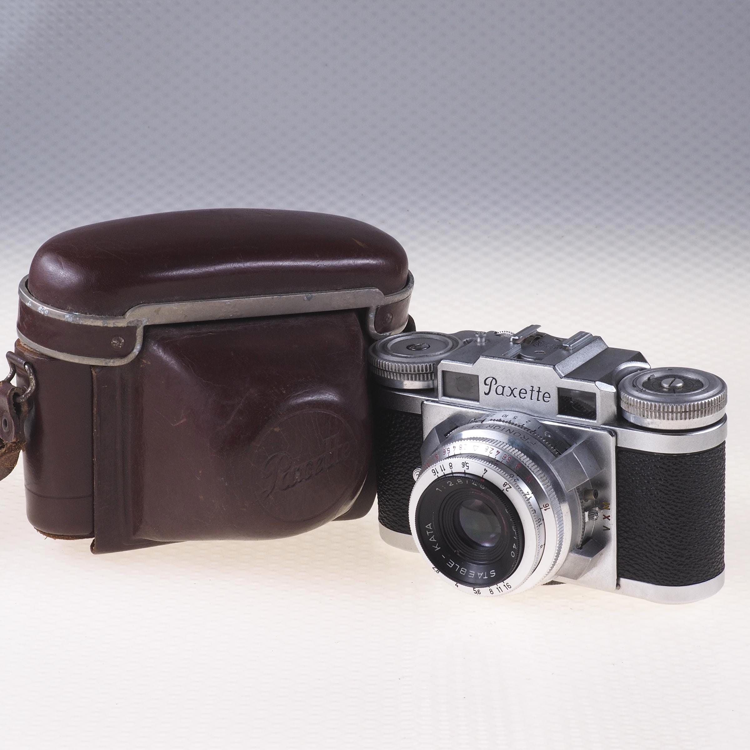 ★美品★ブラウン BRAUN SUPER PAXETTE ★ドイツ製カメラ Braun Paxette 35 Mm Viewfinder Camera With 45mm F2.8 Lens
