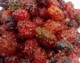 Homemade Chamoy Candy: Spicy Mexican Enchilados Dulces