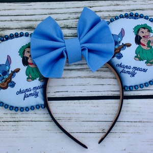 Disney Ears, Lilo and Stitch Ears, Lilo Ears, Stitch Ears, Minnie Ears, Mickey Ears