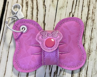 Pink Geo Ear Holder, Minnie Ear Holder, Mickey Ear Holder