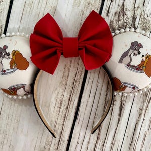 Disney Ears, Lady and the Tramp Ears, Disney Dog Ears, Mickey Ears, Minnie Ears