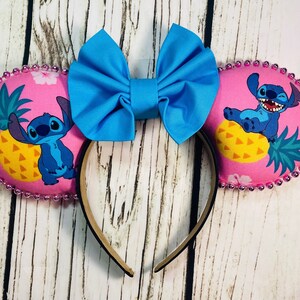 Disney Ears, Lilo and Stitch Ears, Lilo Ears, Stitch Ears, Minnie Ears, Mickey Ears