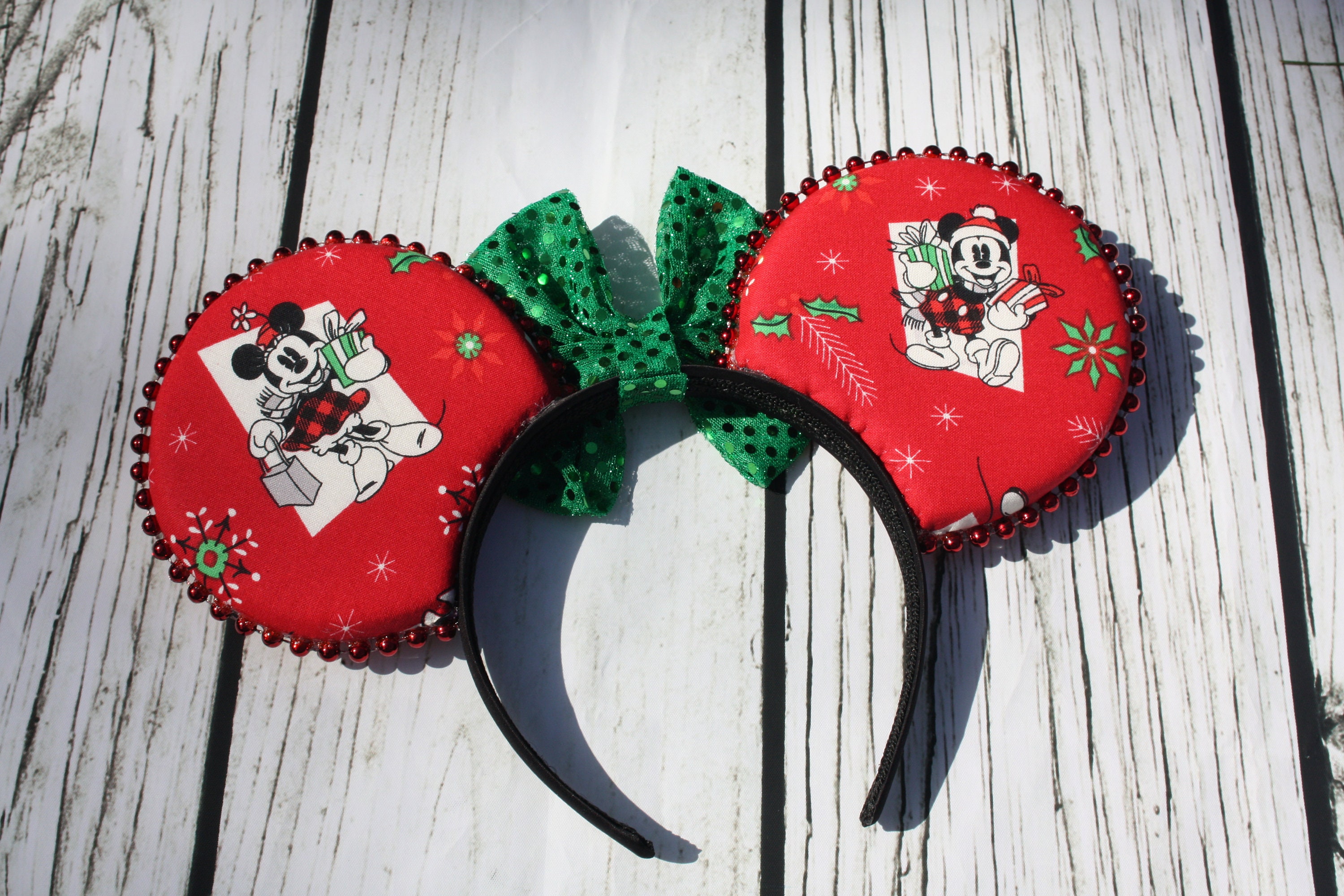 Disney Ears Christmas Ears Christmas Disney Ears Etsy
