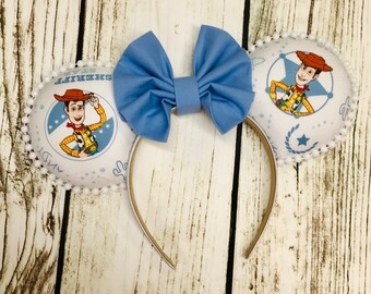 Woody Ears, Toy Story Ears, Mickey Ears, Minnie Ears, Disney Ears