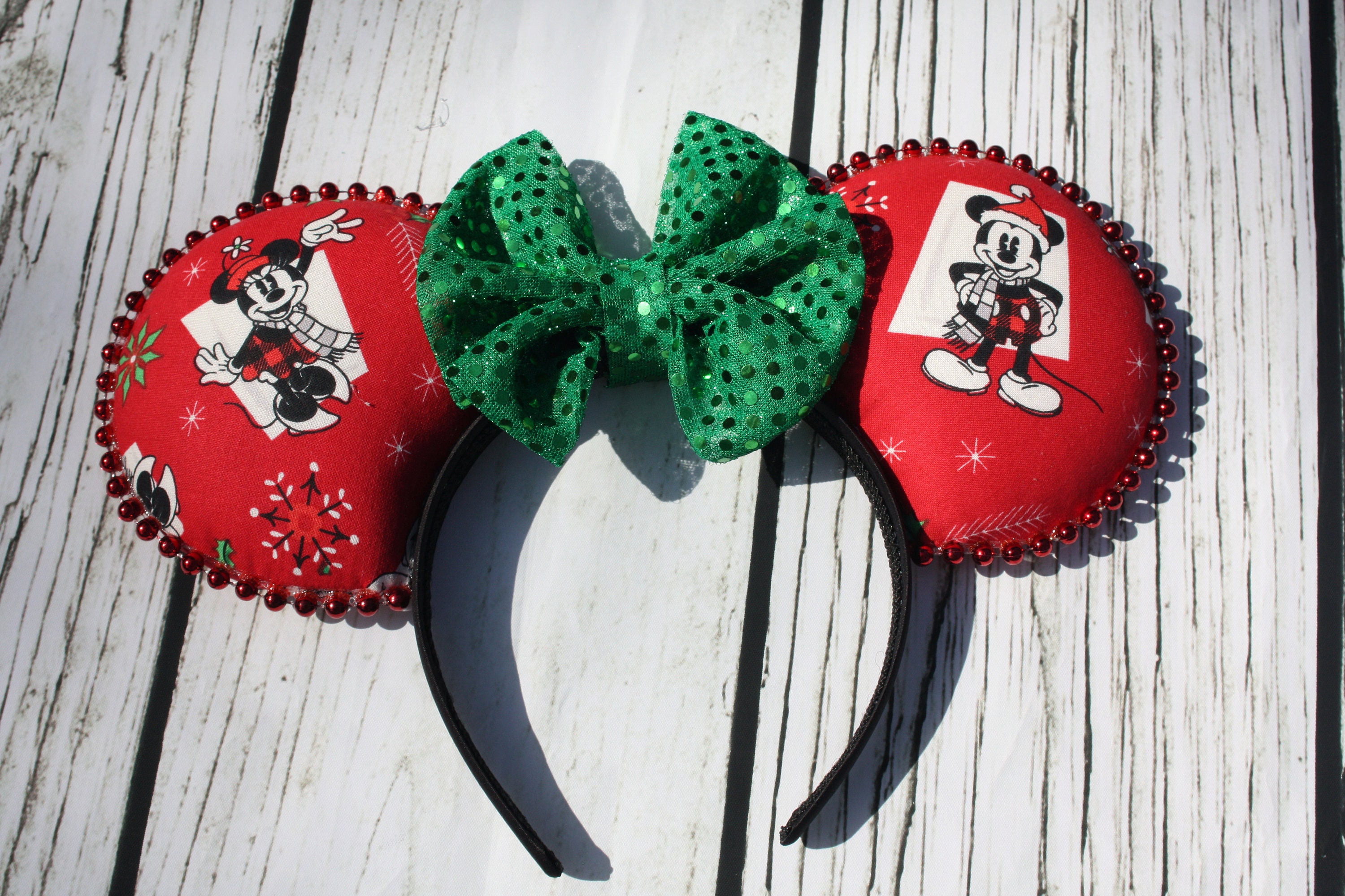 Disney Ears Christmas Ears Christmas Disney Ears Etsy