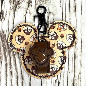 Ear Holder, Mickey Mouse Head Ear Holder, Chip and Dale Ear Holder, Disney Ear Holder