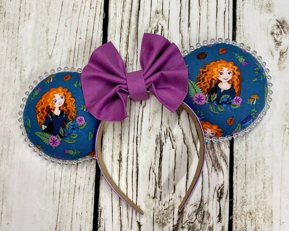 Disney Bave Merida Mouse Ears Scottish Princess & Bear MB Mouse Ears – MouseketEars Bowtique main image 2