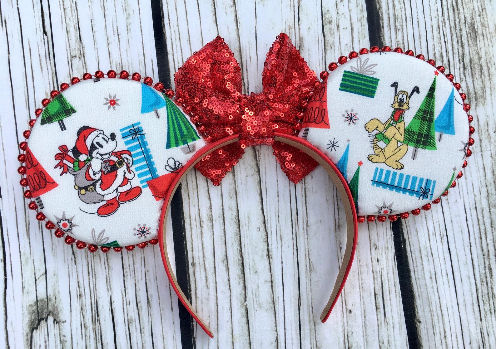 Disney Ears Christmas Ears Mickey Ears Minnie Ears Etsy