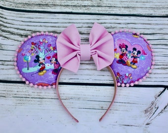 Disney Ears, Mickey Ears, Minnie Ears, Valentine Ears