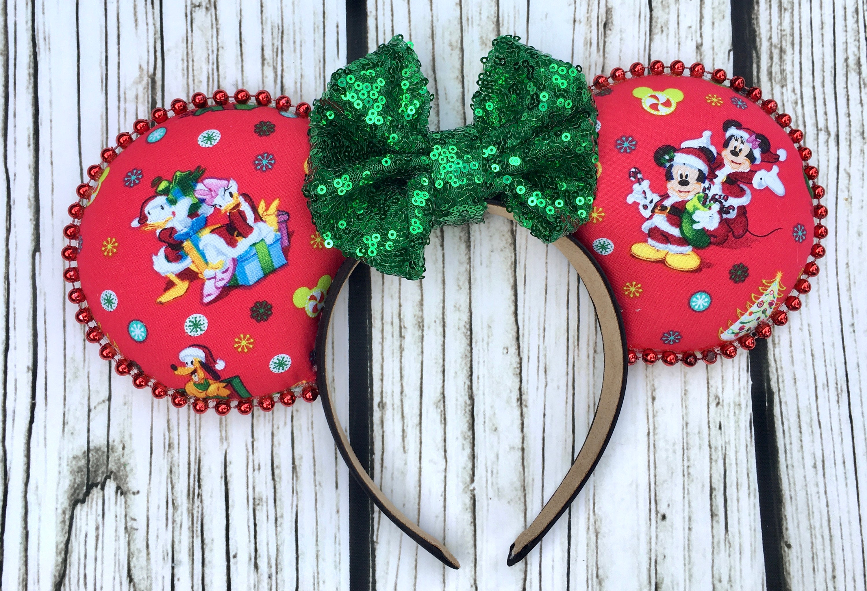 Disney Ears Mickey Ears Disney Christmas Ears Etsy