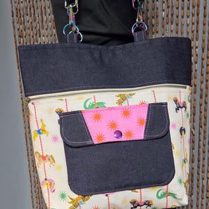 Carousel Critters Caravan Tote
