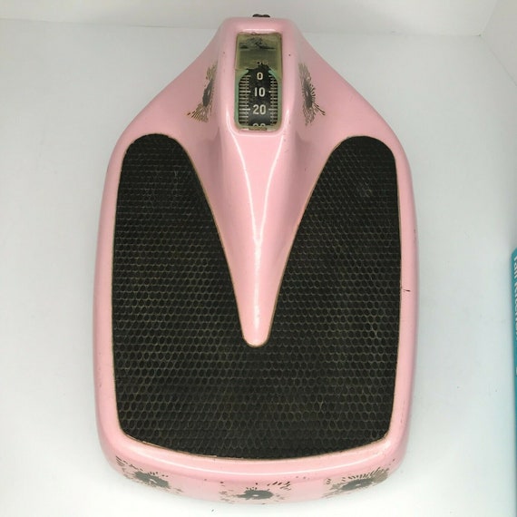 Health O Meter Pink Bathroom Scale Continental Scale Corp Etsy