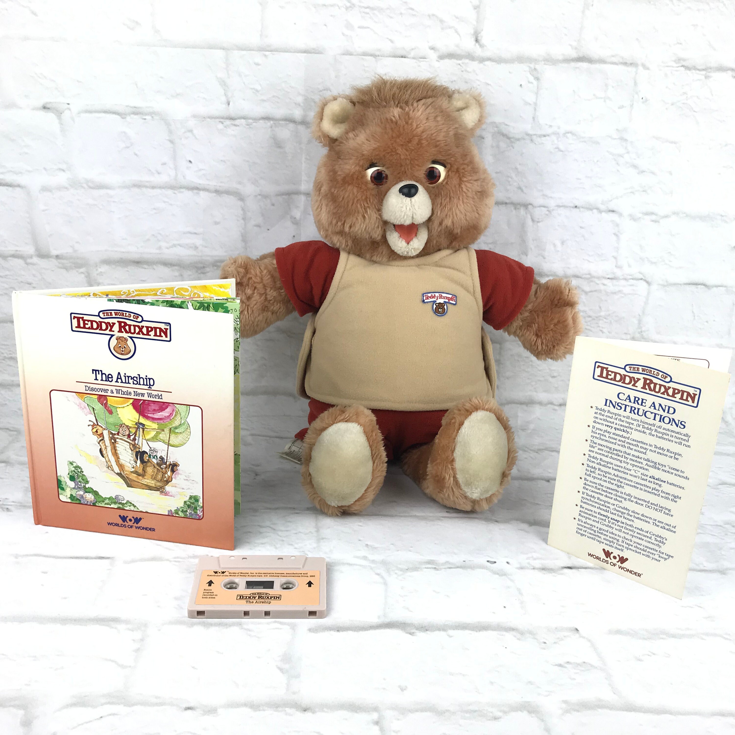 teddy ruxpin airship toy