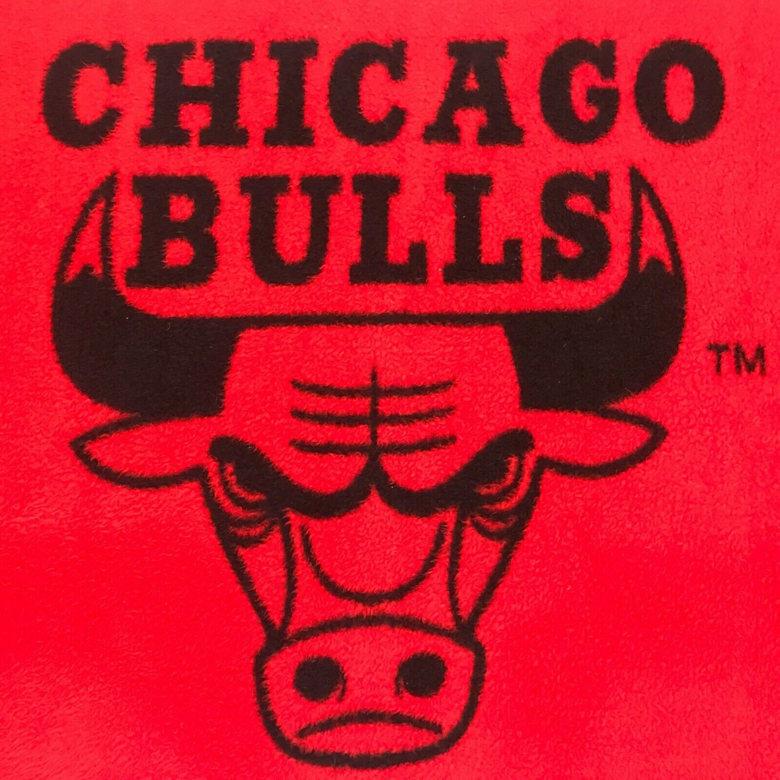 Biederlack Chicago Bulls Blanket Vintage Acrylic Throw NFL Etsy
