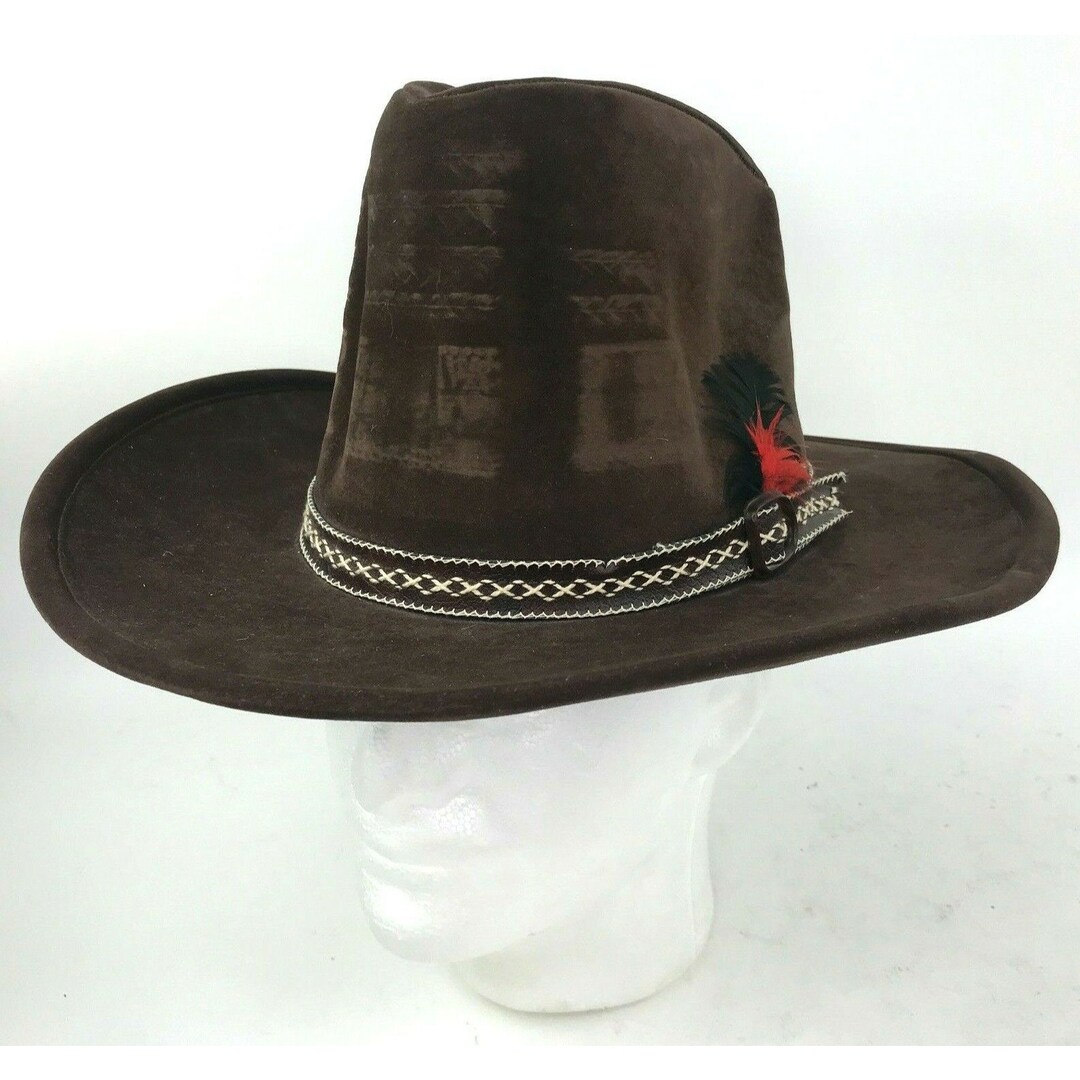 Bailey Urollit Brown Felt Western Cowboy Hat Band Size 67/8 Etsy