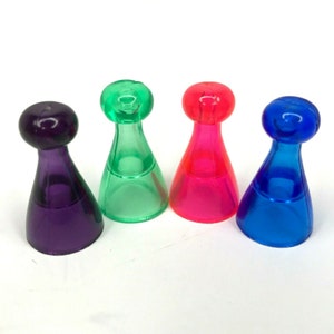 Sorry Board Game Replacement Pieces Parts Pawns Movers 16 Red Green Blue  Yellow