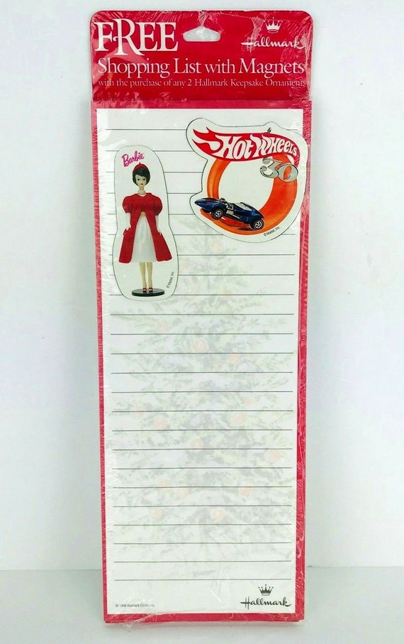 Barbie notepad discount