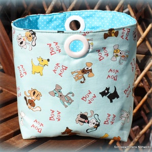 Utensil basket, fabric basket, fabric basket child, utensil basket, utensil basket for hanging, fabric basket, bread basket, utensil basket baby, dog