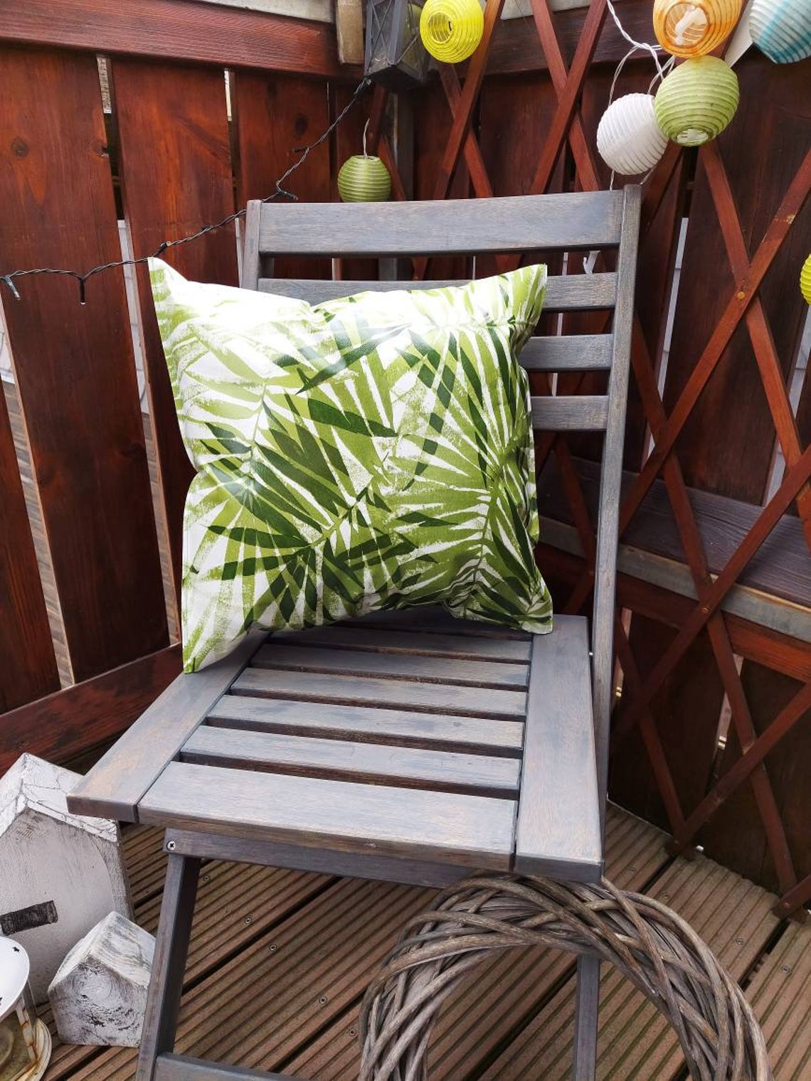 Outdoorkissen Kissen Gartenkissen Dekokissen für draußen | Etsy