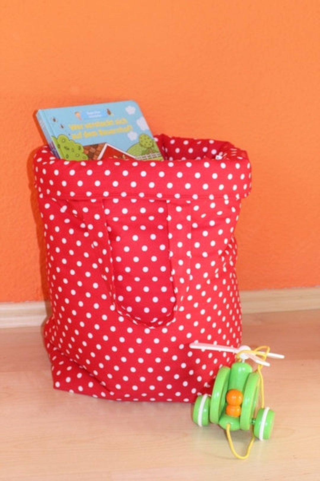 Toy Box, Toy Basket, Play Bag, Fabric Toy Storage, Toy Bin XXL, Toy Bag